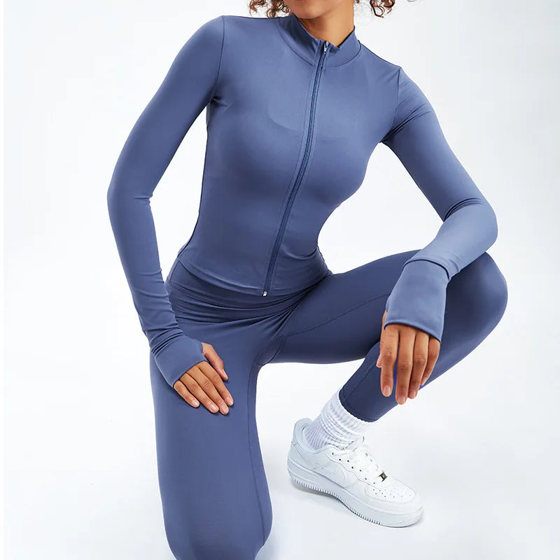 Radiant Blue Long Sleeve Set